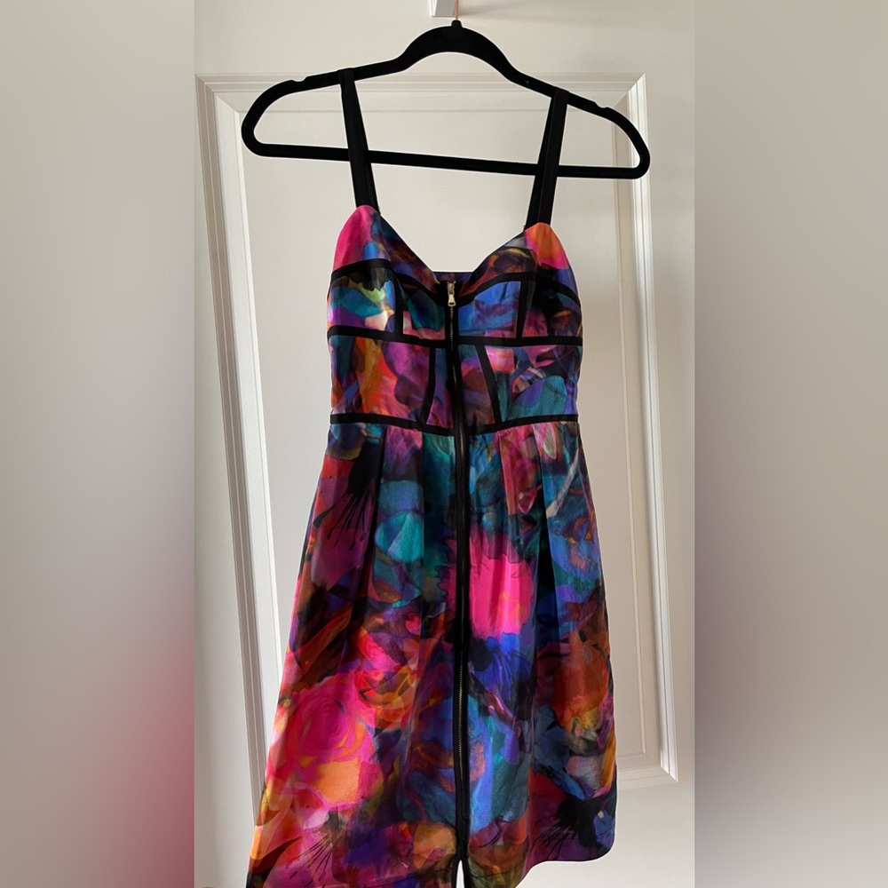 Ananda Uprichard 100% silk dress with adjustable straps. Size S